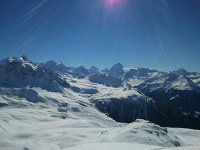 2014-02-24 12.48.04  Panorama 4 - Weisshorn, Zinalrothorn, Matterhorn, Dent Blanche